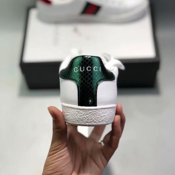 NEWGucci leather casual shoes small white shoes